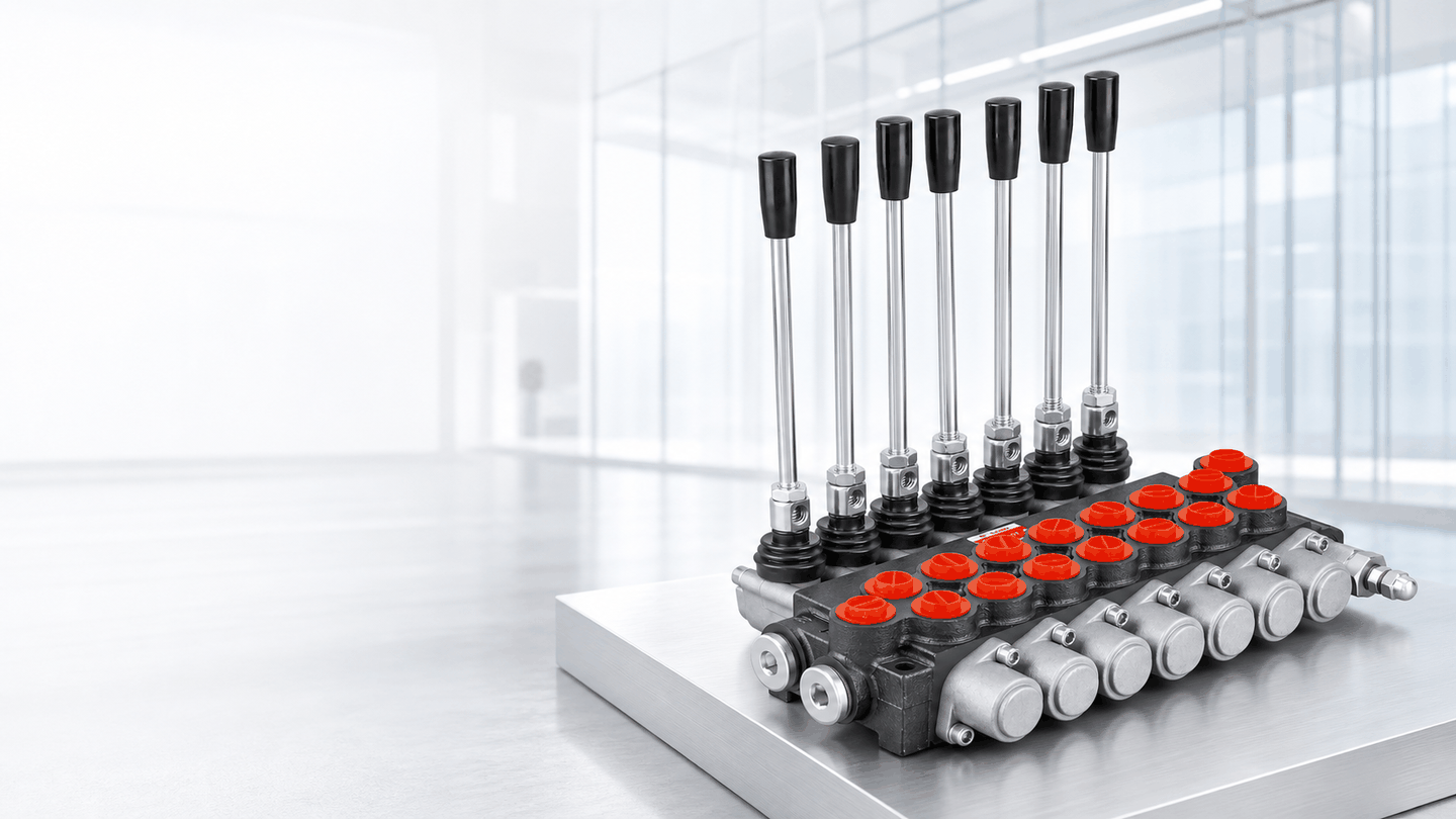 JIUDING Hydraulics Monoblock Directional Valves representative product