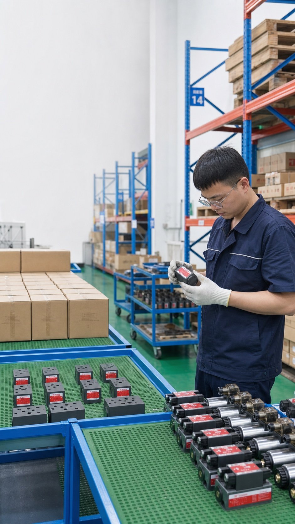 Hydraulic manufacturing and quality process
