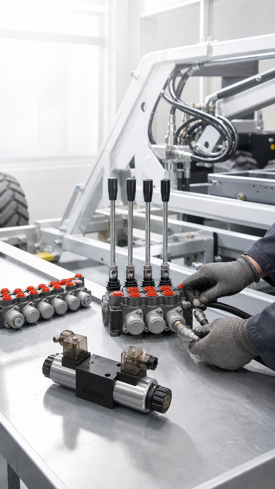 Hydraulic components by equipment application